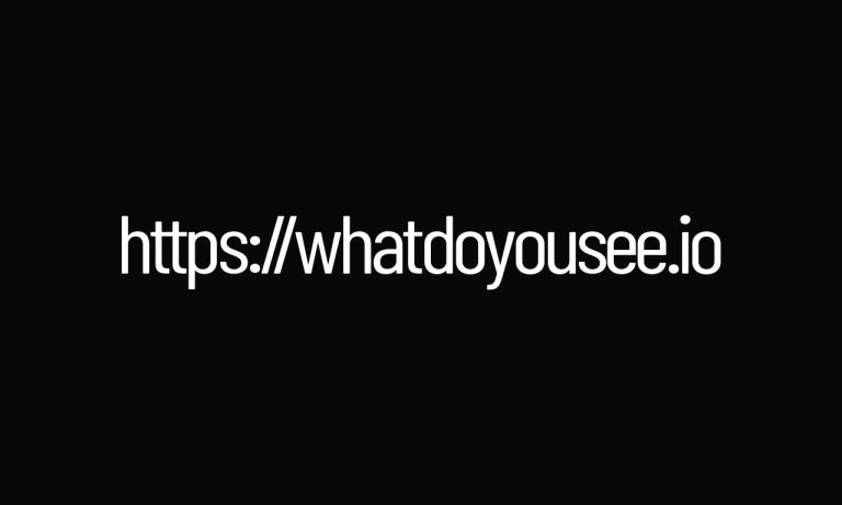 What Do You See?